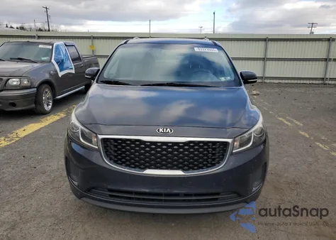 2016 Kia Sedona Lx из США, поврежденный, VIN KNDMB5C1XG6127147